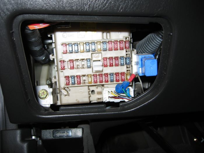 Where is the fuse box in a nissan maxima #4